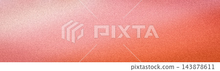 Abstract wide background with a grainy texture and blurred gradient of peach, coral, orange, and soft white. Vibrant noise texture for banners and wallpaper Abstract wide background with a grainy texture and blurred gradient of peach, coral, orange, and soft white. Vibrant noise texture for banners and wallpaper 143878611