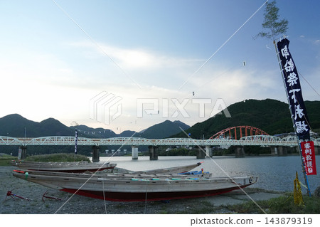 和歌山縣新宮市:熊野川和熊野大橋(縣界) 和歌山縣新宮市:熊野川和熊野大橋(縣界) 143879319