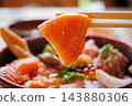 岩手縣三陸地區的海鮮蓋飯 | 太平洋的贈與與大船渡的飲食文化 143880306