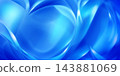 Abstract blue fluid wave background. 143881069