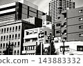 單色城市景觀 143883332