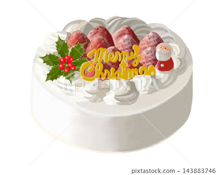 聖誕蛋糕(整個蛋糕,不含鋁箔托盤) 聖誕蛋糕(整個蛋糕,不含鋁箔托盤) 143883746