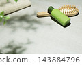 Hair care: Image material for hair growth products that keep the scalp healthy. 143884796