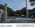 清晨的出雲大社神樂殿 清晨的出雲大社神樂殿 143889058