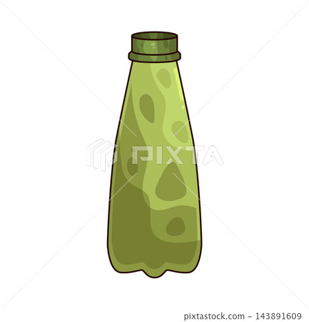 Illustration of Plastic Bottle Illustration of Plastic Bottle 143891609