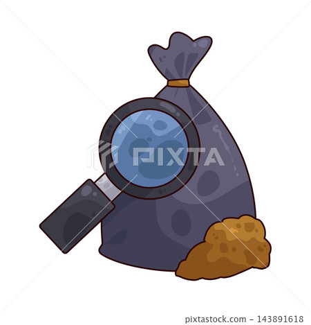 Illustration of Waste Check 143891618