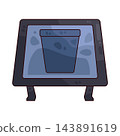 Illustration of Waste Monitor 143891619