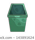 Illustration of Empty Bin 143891624