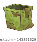 Illustration of Dirty Bin 143891629