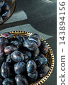 Blue Plums Food Background 143894156