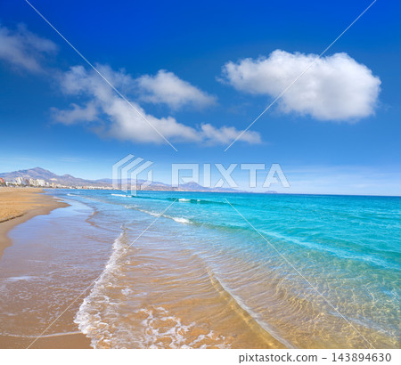 San Juan of Alicante beach playa Spain San Juan of Alicante beach playa Spain 143894630