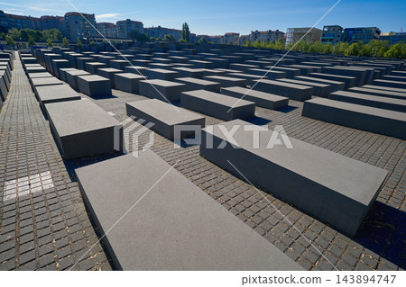 Berlin Holocaust Memorial to murdered Jews Berlin Holocaust Memorial to murdered Jews 143894747