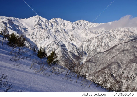 從八方根看到的白馬山峰 從八方根看到的白馬山峰 143896140