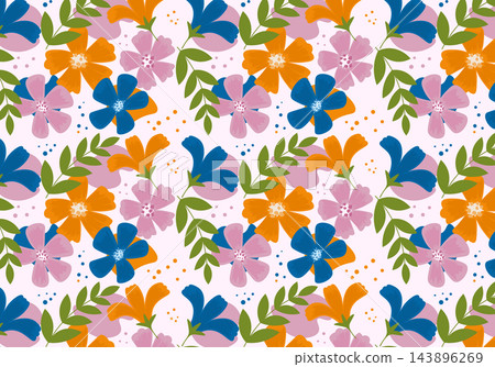Abstract organic floral pattern background. Vector. Abstract organic floral pattern background. Vector. 143896269