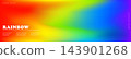 Rainbow RGB gradient. Colorful background with soft blur texture. Abstract mesh template for modern design. Vector illustration 143901268