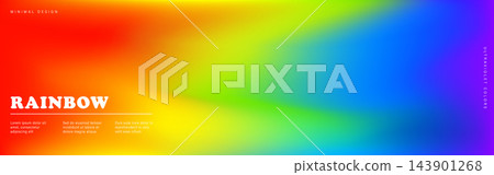 Rainbow RGB gradient. Colorful background with soft blur texture. Abstract mesh template for modern design. Vector illustration Rainbow RGB gradient. Colorful background with soft blur texture. Abstract mesh template for modern design. Vector illustration 143901268