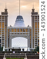 Khan Shatyr, Astana, Kazakhstan: Arched buildings and Khan Shatyr Khan Shatyr, Astana, Kazakhstan: Arched buildings and Khan Shatyr 143901524