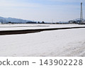 Snowy scenery in the Tohoku region Shonai, Yamagata Prefecture 143902228