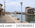 The townscape of Uchikawa in Imizu City, known as "Japan's Venice" 143904661