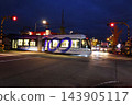 A Manyo Line train passing through the "Nishi-Shinminato Station Crossing" (Nishi-Shinminato, Imizu City, Toyama Prefecture) 143905117