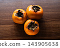 Three persimmon 143905638