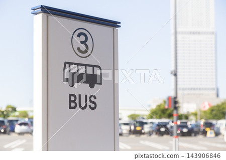 公交車招牌 公交車招牌 143906846
