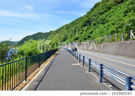 兵庫縣淡路島28號國道沿線風景,從鹽田港到岩戶橋(2024年夏季) 兵庫縣淡路島28號國道沿線風景,從鹽田港到岩戶橋(2024年夏季) 143908593