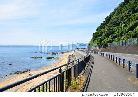 兵庫縣淡路島28號國道沿線風景,從鹽田港到岩戶橋(2024年夏季) 兵庫縣淡路島28號國道沿線風景,從鹽田港到岩戶橋(2024年夏季) 143908594