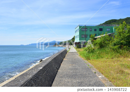兵庫縣洲本市安濱風景(2024年夏季) 兵庫縣洲本市安濱風景(2024年夏季) 143908722