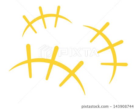 漫畫符號:一個簡單的笑臉(活潑、喧鬧)圖示:黃色 002 漫畫符號:一個簡單的笑臉(活潑、喧鬧)圖示:黃色 002 143908744