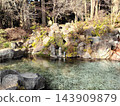 The clear sacred pond and natural scenery spread throughout the grounds of Kirishima Shrine 143909879