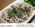 Delicious soba noodles from Hiruzen Plateau in Maniwa City, Okayama Prefecture, Japan 143912702