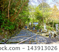 The mountain path leading to Shuzenji Temple on Mount Kuruson in Toyoda-cho, Shimonoseki City 143913026