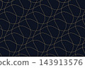 Golden curved pattern background 143913576