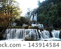 The beauty and grandeur of Tee Lor Su Waterfall is the largest waterfall in Thailand. 143914584