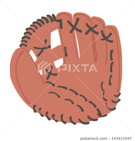Baseball glove illustration Baseball glove illustration 143915047