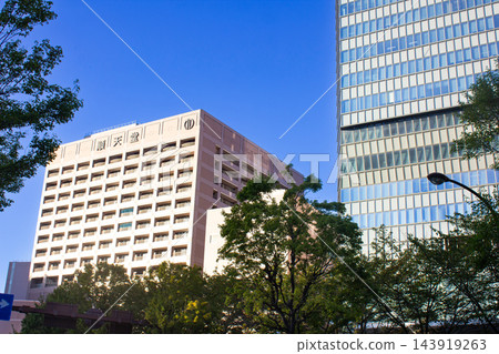 順天堂大學醫院與御茶之水都市景觀 順天堂大學醫院與御茶之水都市景觀 143919263