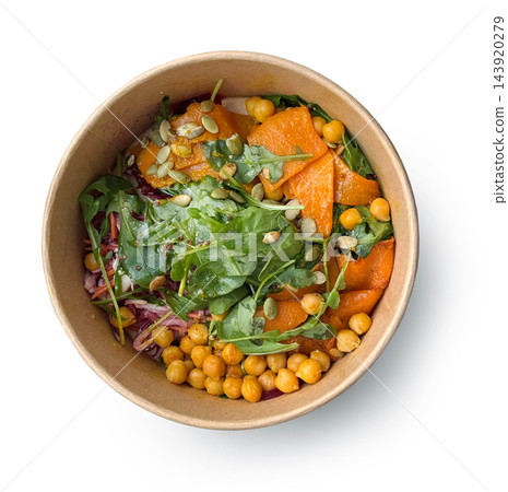 healthy autumn salad 143920279