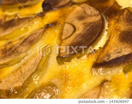 Golden apple pie with a glimmering, caramelized crust Golden apple pie with a glimmering, caramelized crust 143926047