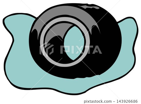 vector illustration of a wheel tire automotive in cartoon style vector illustration of a wheel tire automotive in cartoon style 143926686