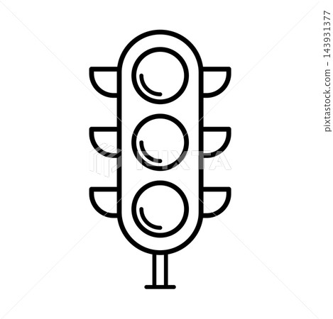 Traffic Light icon design templates simple and modern concept Traffic Light icon design templates simple and modern concept 143931377