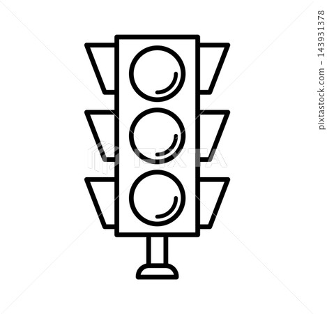 Traffic Light icon design templates simple and modern concept Traffic Light icon design templates simple and modern concept 143931378