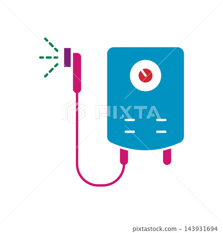 Water Heater icon vector design templates simple and modern concept Water Heater icon vector design templates simple and modern concept 143931694