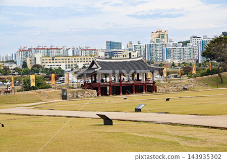 公山城景色，世界遺產（韓國公州） 143935302
