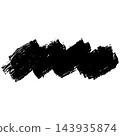 Hand drawn black brush stroke bar graphic illustration with rough texture. Artistic ink stroke clip art element for banner and design layout. Hand drawn black brush stroke bar graphic illustration with rough texture. Artistic ink stroke clip art element for banner and design layout. 143935874