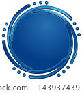 Abstract water emblem vector illustration 143937439
