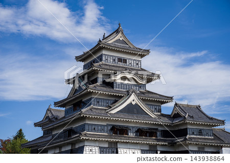 國寶松本城天守閣(長野縣松本市) 國寶松本城天守閣(長野縣松本市) 143938864