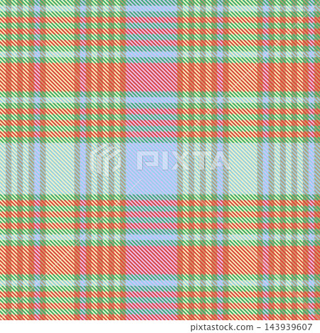 Rainbow Pastel Plaid Tartan Seamless Pattern Design for fashion and home textiles 143939607