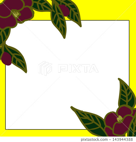 Camellia pattern memo Camellia pattern memo 143944388