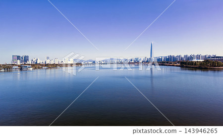 View of the Han River in Seoul View of the Han River in Seoul 143946265